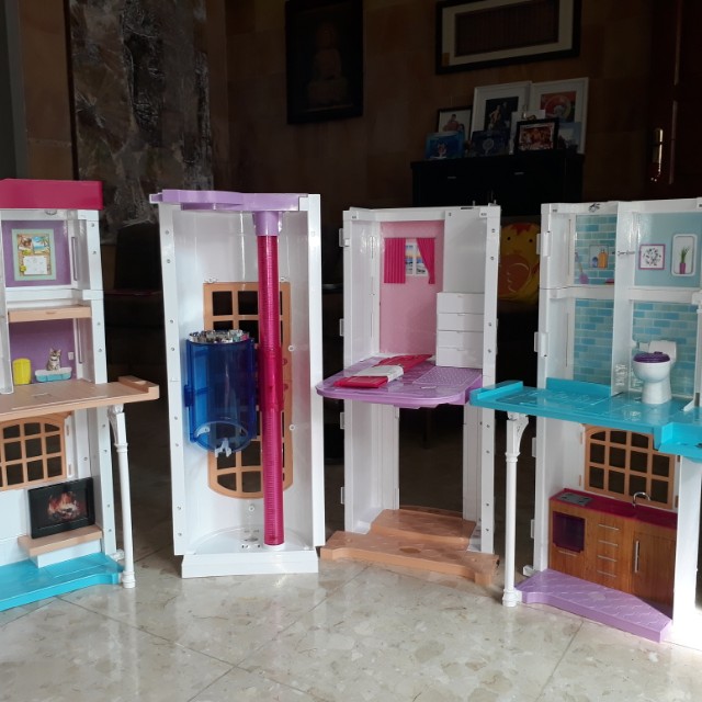 barbie voice activated house