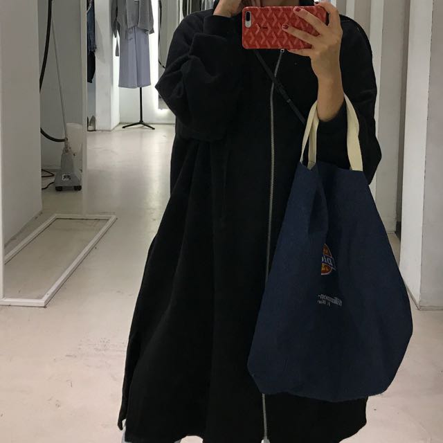 Oak Fort Long Zip Up Hoodie Women S Fashion Clothes On Carousell