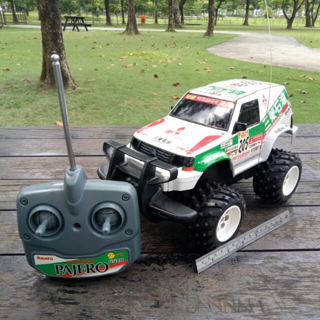 Original Mitsubishi Pajero Ralliart Rally Dakar Asahi RC Car