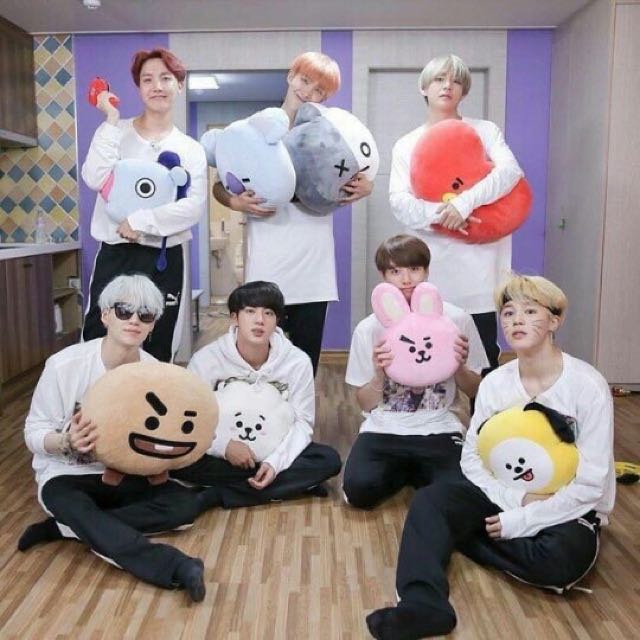 bt21 plushies bts