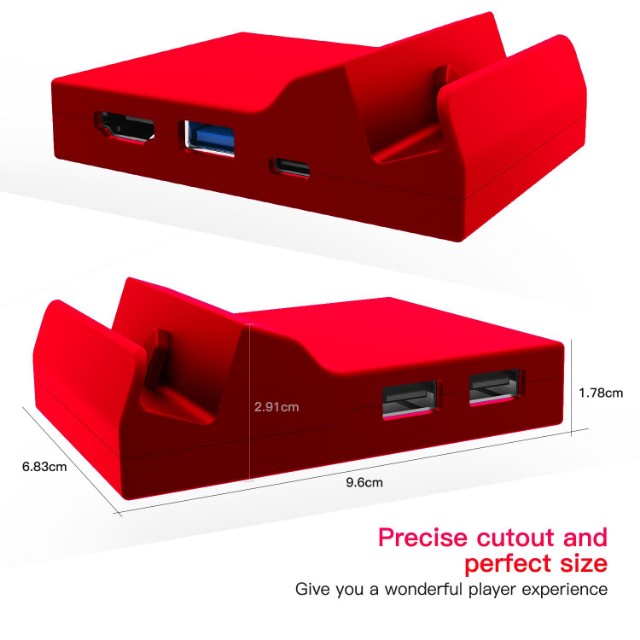 Basstop nintendo switch dock clearance