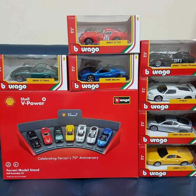 Shell V-Power x Ferrari 70th Anniversary Series, Mainan 