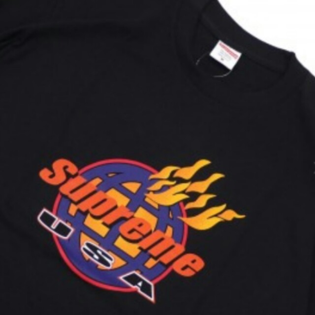 supreme fire shirt