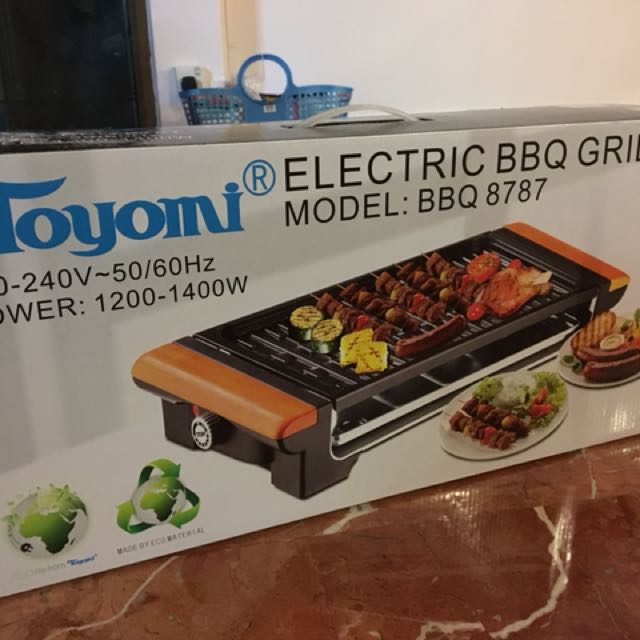 Toyomi Electric BBQ Grill, TV & Home Appliances, Kitchen Appliances