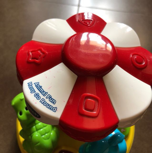 spin and learn color carousel