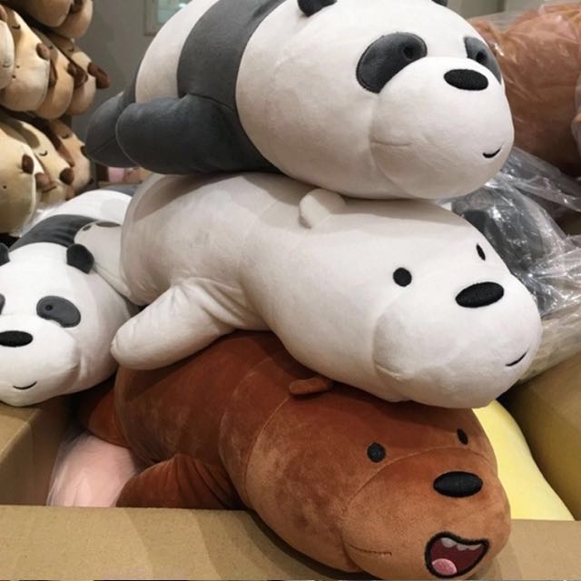 We Bare Bears Authentic Miniso Plush Toy Mochi Softness Hobbies And Toys Toys And Games On Carousell 2303