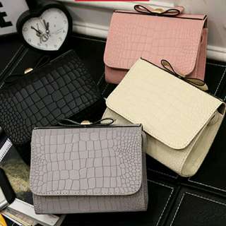 2pcs women fashion sling bag