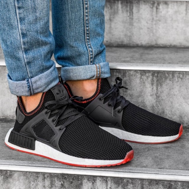nmd red sole