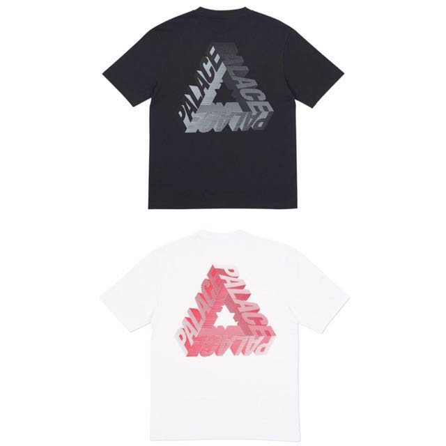 All Sizes Palace P3d Tee Black White Men S Fashion Clothes On