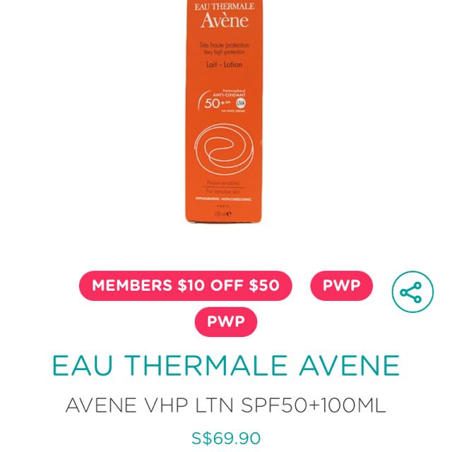 Avene sunscreens for sensitive skin kids, Beauty & Personal Care, Bath ...
