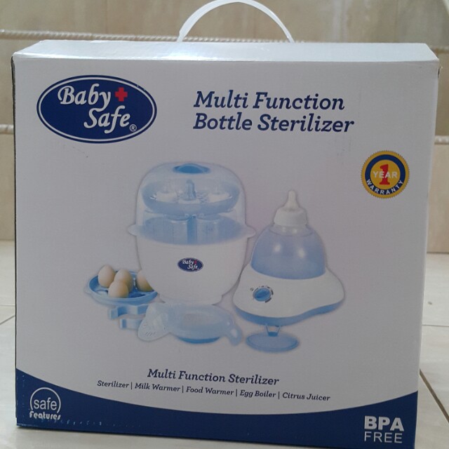 baby safe multifunction bottle sterilizer