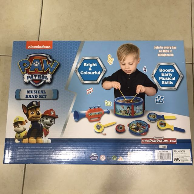Paw patrol musical band 2025 set