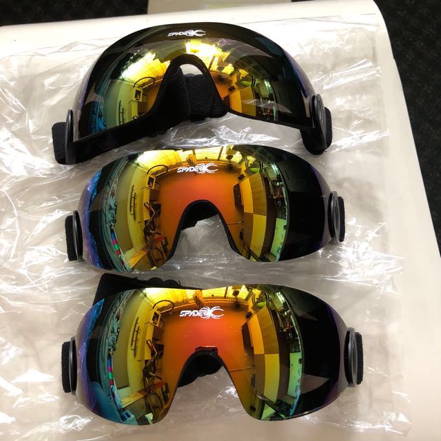 Spyder Eyewear Goggles Sunglasses Shades Reddish Colorful For Ski ...