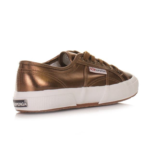 Superga shop bronze metallic