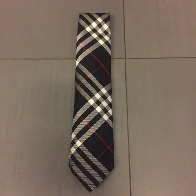 Burberry Black Label signature tie 