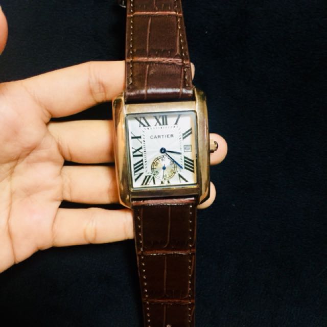 Carter Wristwatch Brown Men s Fashion Watches Accessories Watches on Carousell