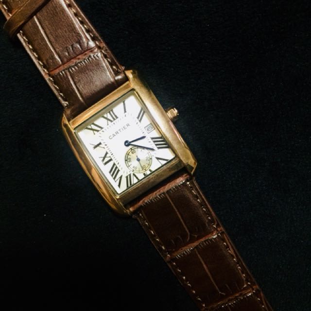 Carter Wristwatch Brown Men s Fashion Watches Accessories Watches on Carousell