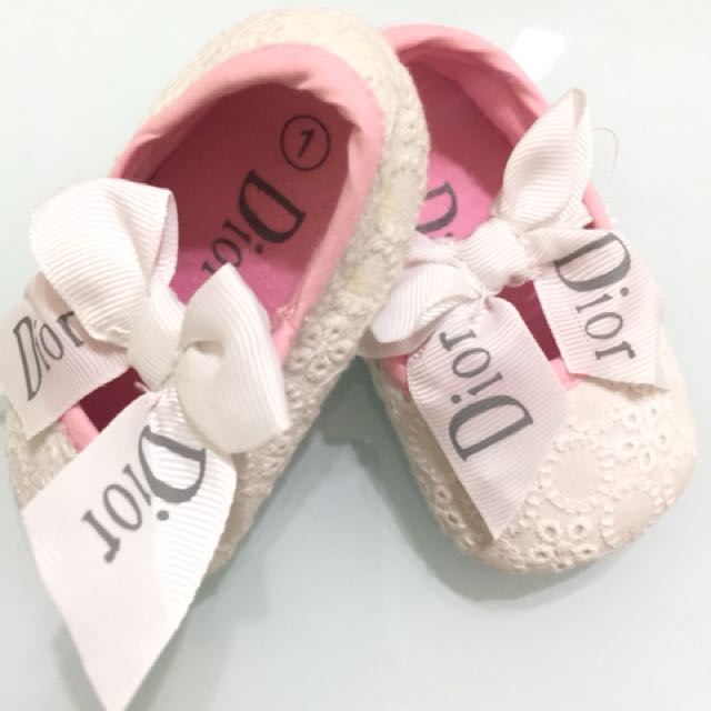 dior baby shoes