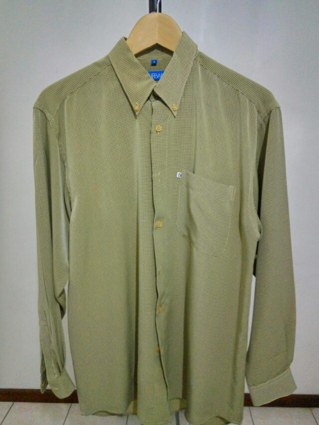 DURBAN Long Sleeves Shirt, Men's Fashion, Tops & Sets, Formal Shirts on Carousell