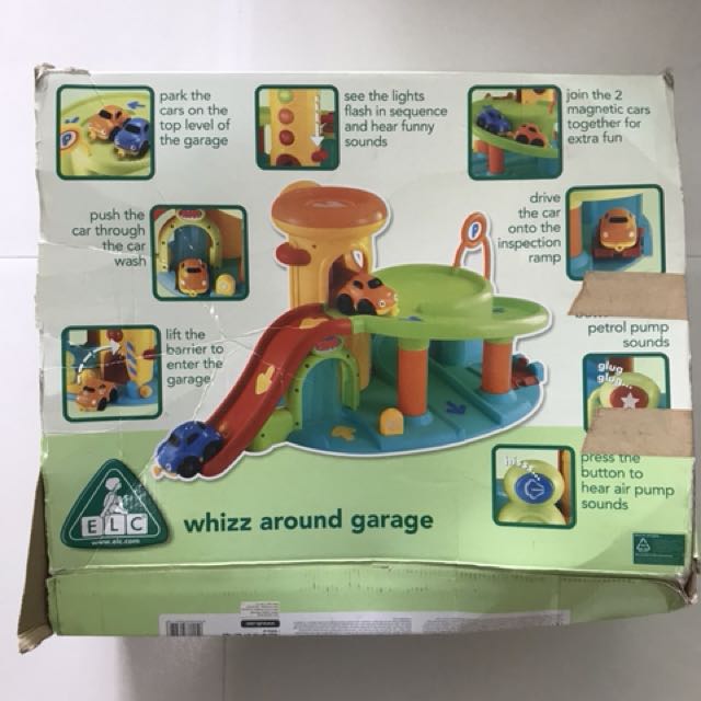 elc whizz around garage
