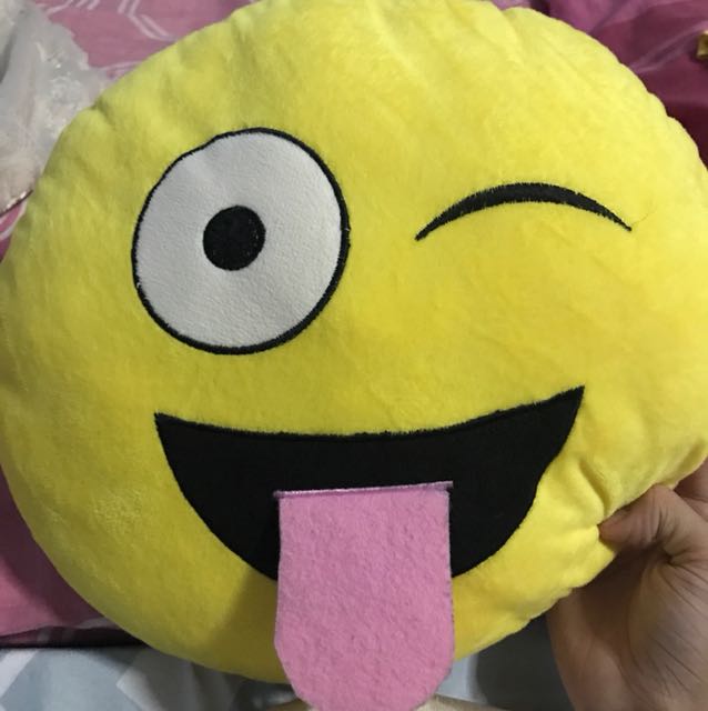 Emoji Cushions, Hobbies & Toys, Toys & Games on Carousell
