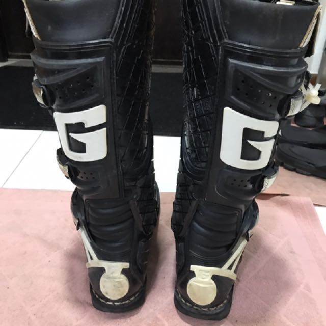 Gaerne G React mx boot BLACK size 10.1 2 45 Motorcycles