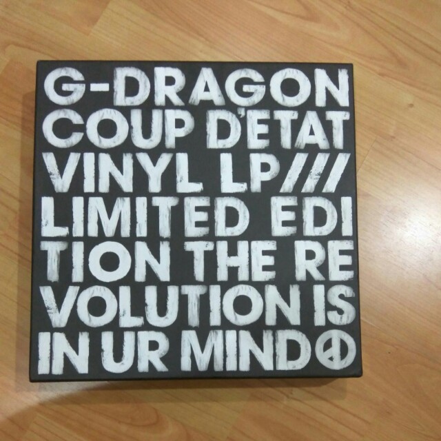 G-Dragon Coup D'etat Limited Edition Vinyl LP