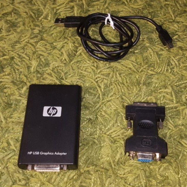 HP USB Graphics Adapter, Electronics, Computer Parts & Accessories on