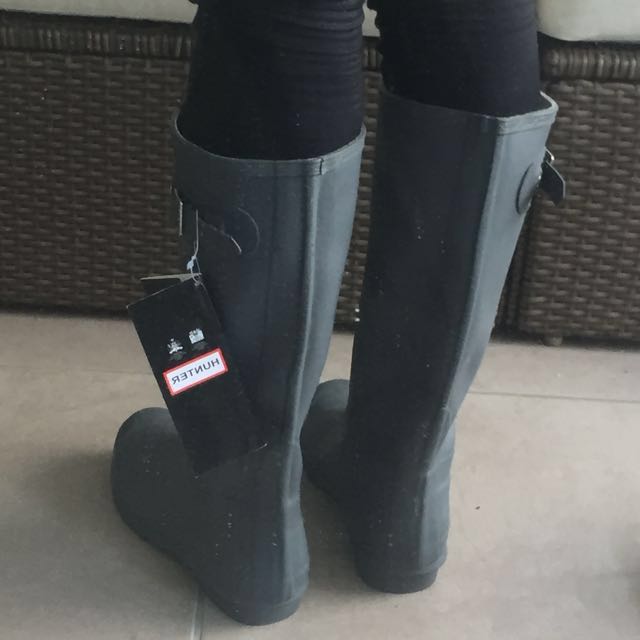 Hunter Gumboots, Women's Fashion, Shoes on Carousell