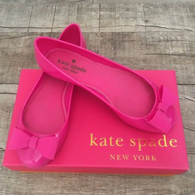 kate spade jelly flats