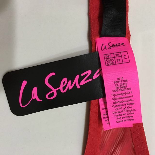 La Senza Lace Up Push Up Halter Neck Bra Obsession, Women's Fashion, New  Undergarments & Loungewear on Carousell