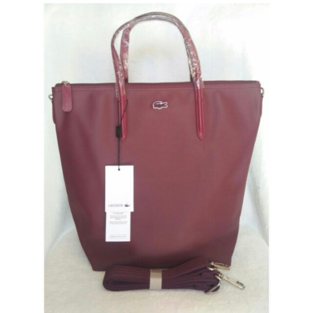 lacoste tote bag with sling