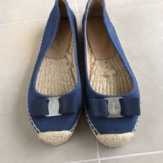 chambray espadrilles