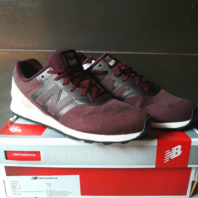 new balance 996 maroon