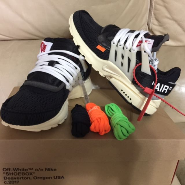 nike presto x off white precio