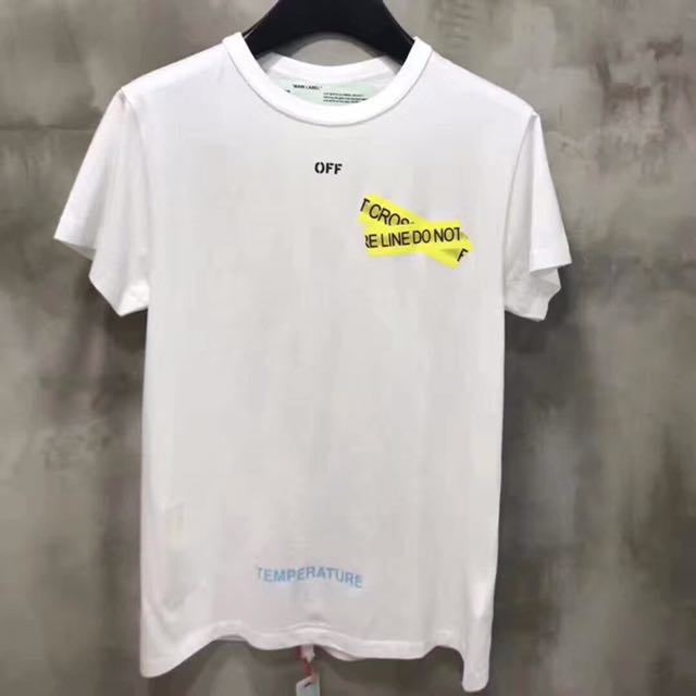Off white 18ss tee online