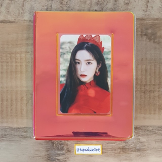 Official Irene Red Velvet Peekaboo Sum Photocard Holder Set Entertainment K Wave On Carousell