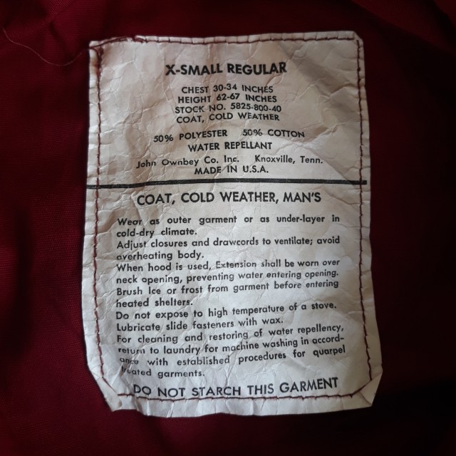 john ownbey m65 jacket