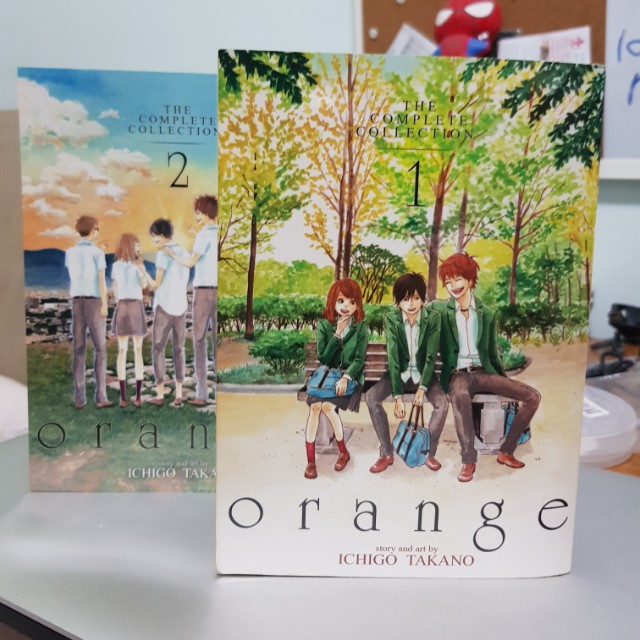Preloved English Orange Manga Book Books Stationery Comics