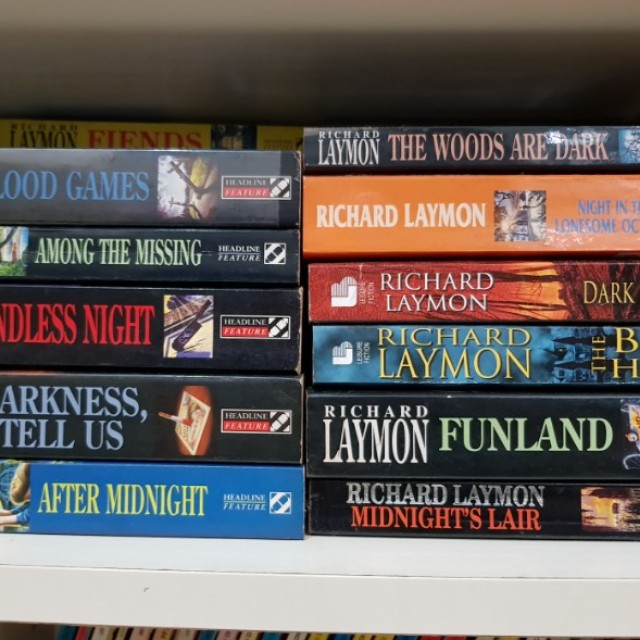 Richard Laymon Books Books Stationery Fiction On Carousell