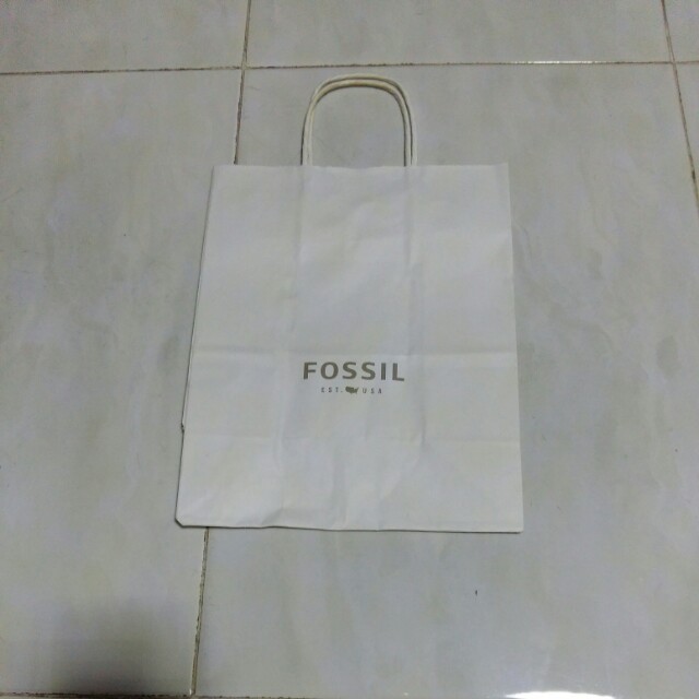 fossil shopping bag