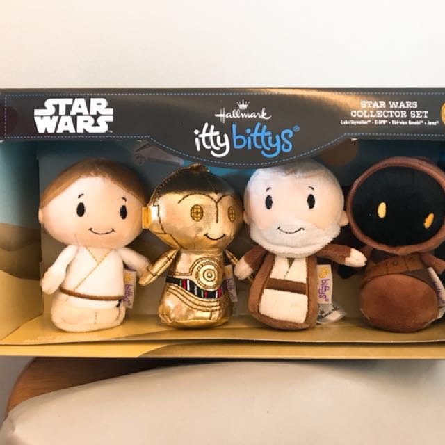 hallmark itty bittys star wars stuffed animal collector set