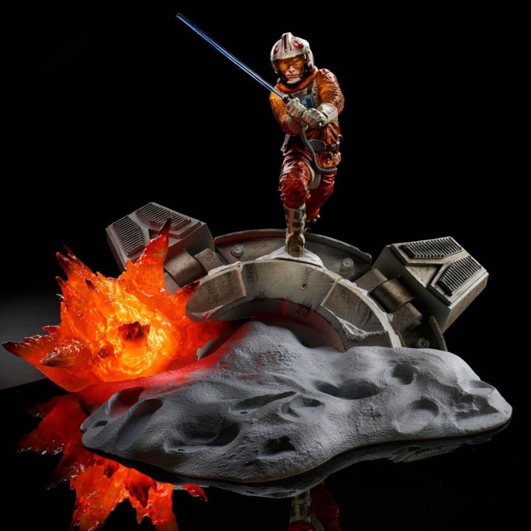 Figurine Star Wars Black Séries Centerpiece Luke Skywalker - Accessoire