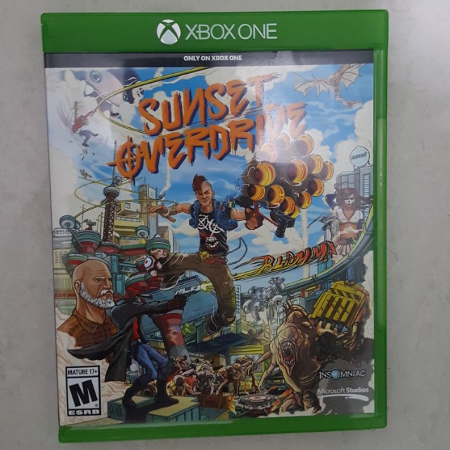Wallpaper Sunset Overdrive Xbox One Exclusive Toys Games Video Gaming HD