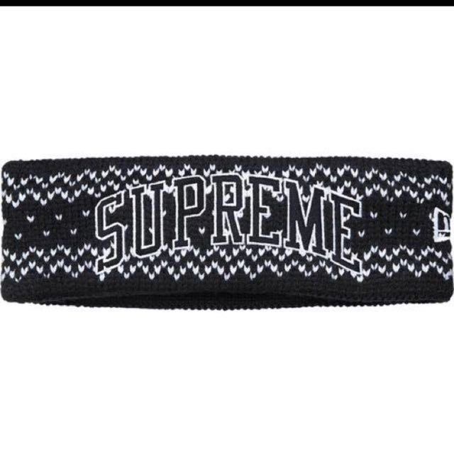 new era x supreme headband