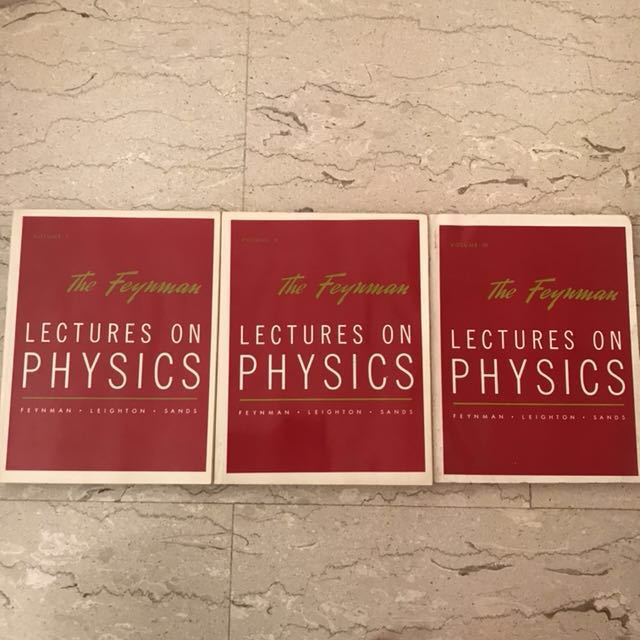 The Feynman Lectures on Physics Vol 1 to 3 (published by