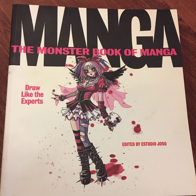 The Monster Book Of Manga Books Stationery Comics Manga On