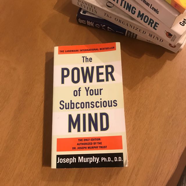 The Power Of Your Subconscious Mind By Dr Joseph Murphy Prentice Hall Press Books Stationery Fiction On Carousell