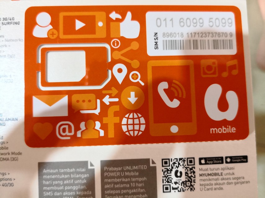 Unique Umobile Sim Card Everything Else Others On Carousell