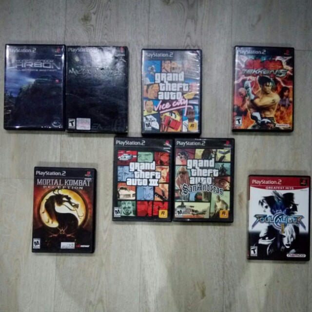 ps2 video games